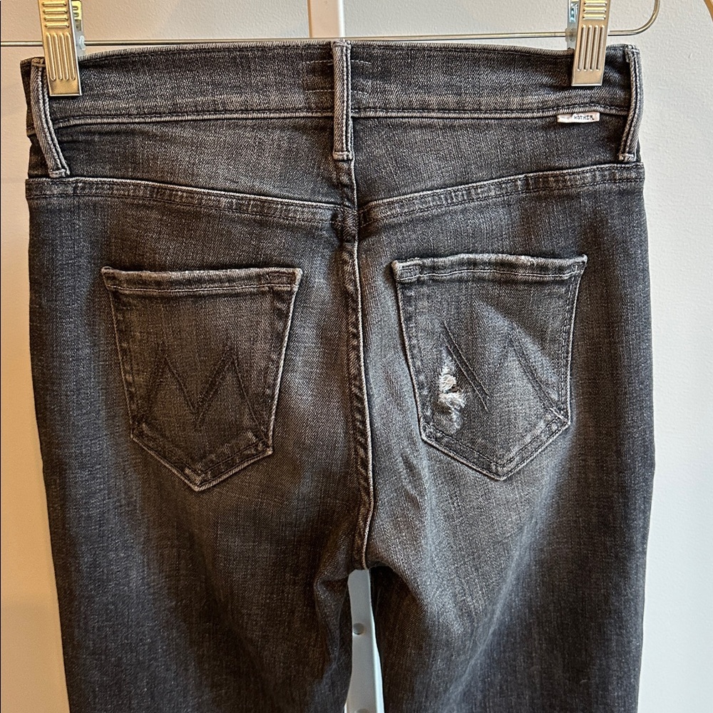 Mother Mid Rise Dazzler Ankle Open Later Wash - Picture 9 of 10